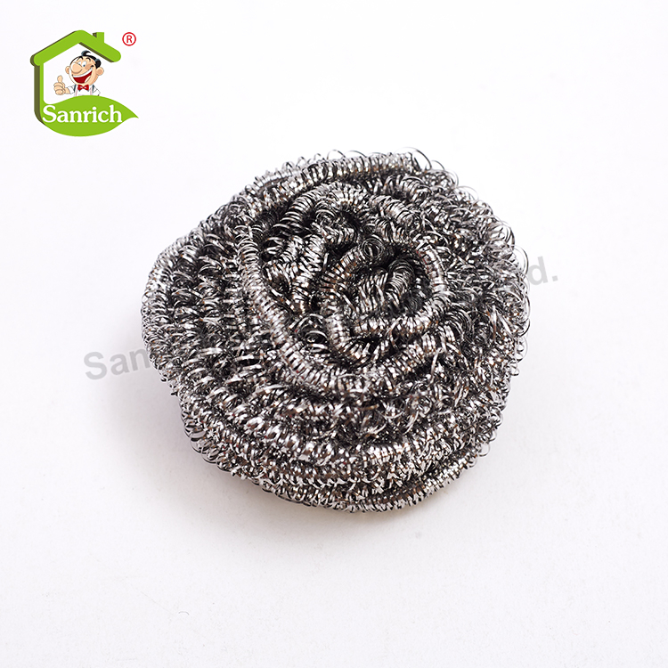 Blister Packing Kitchen Pot Cleaning Metal Steel Spiral Mesh Scourers Clean Ball Buy clean