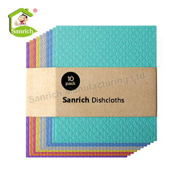 Swedish Dishcloth Cellulose Sponge Cloths